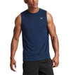 VaporActive Alpha Sleeveless T-Shirt | Estate Blue Shirts Mission Large Navy 