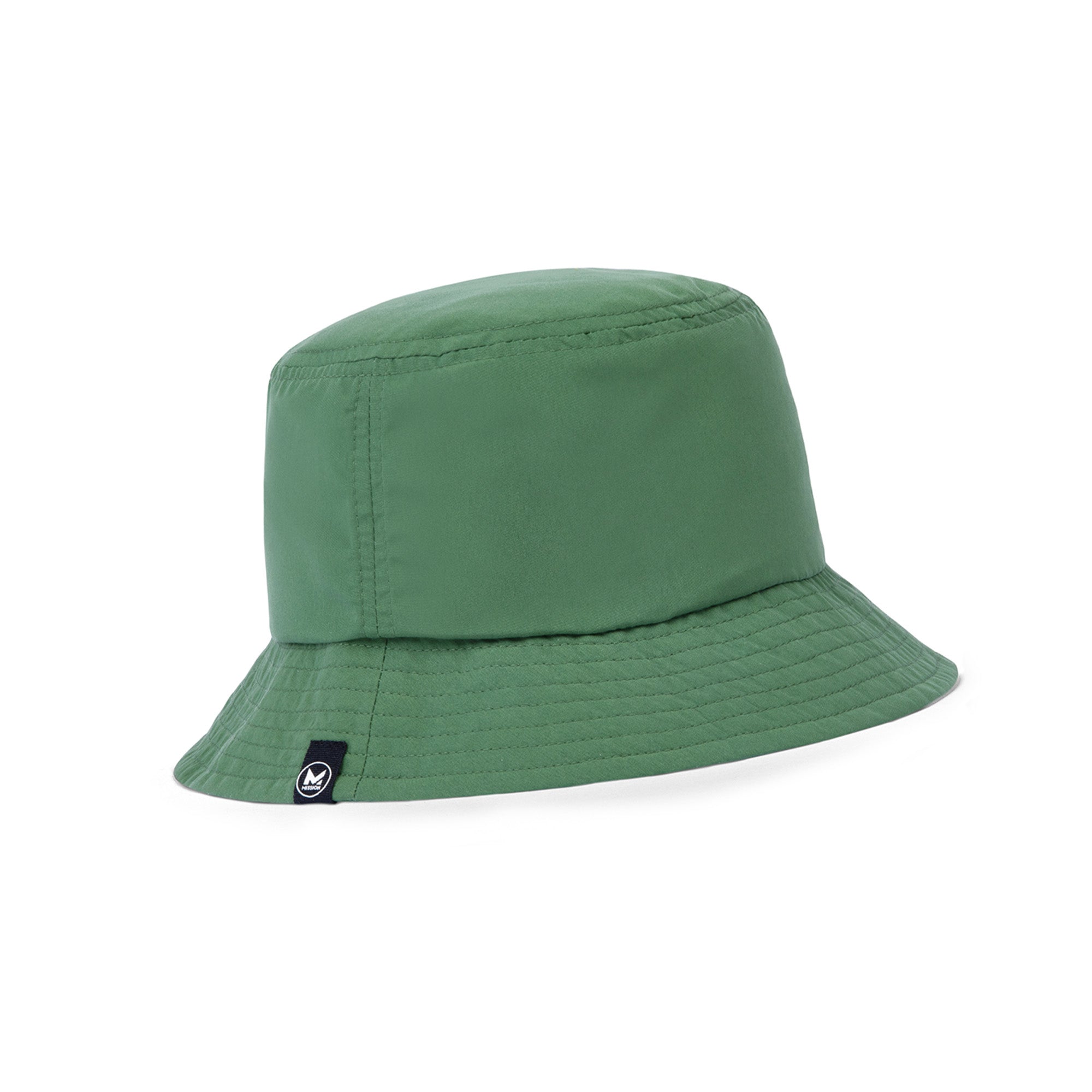 Cooling Bell Bucket Hat Wide Brim Hats MISSION One Size Bronze Green 