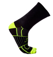 VaporActive Performance Crew Socks 2-Pack | Hi Vis Green / Black Socks MISSION   