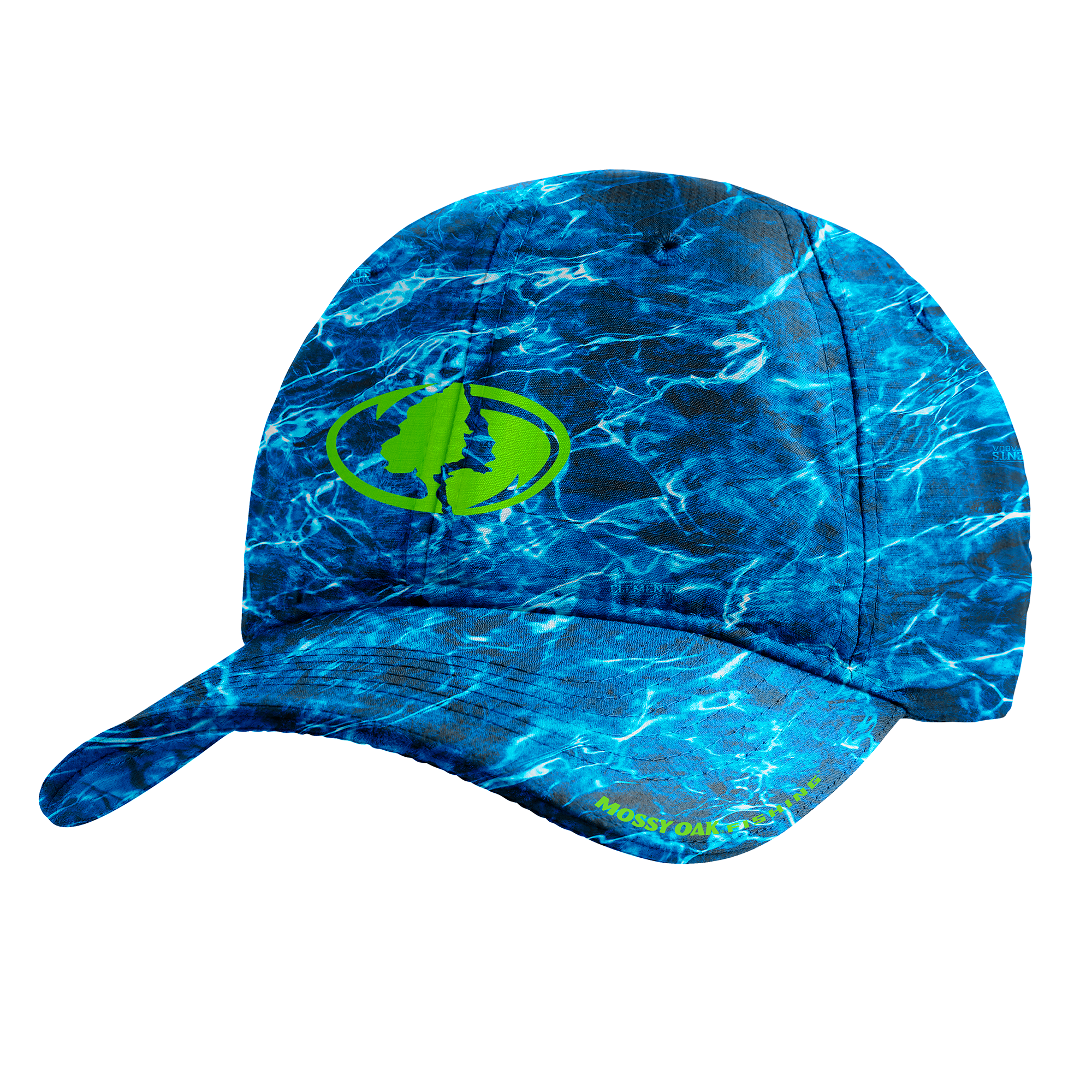 Mossy Oak Cooling Performance Hat Caps MISSION One Size Agua Marlin 