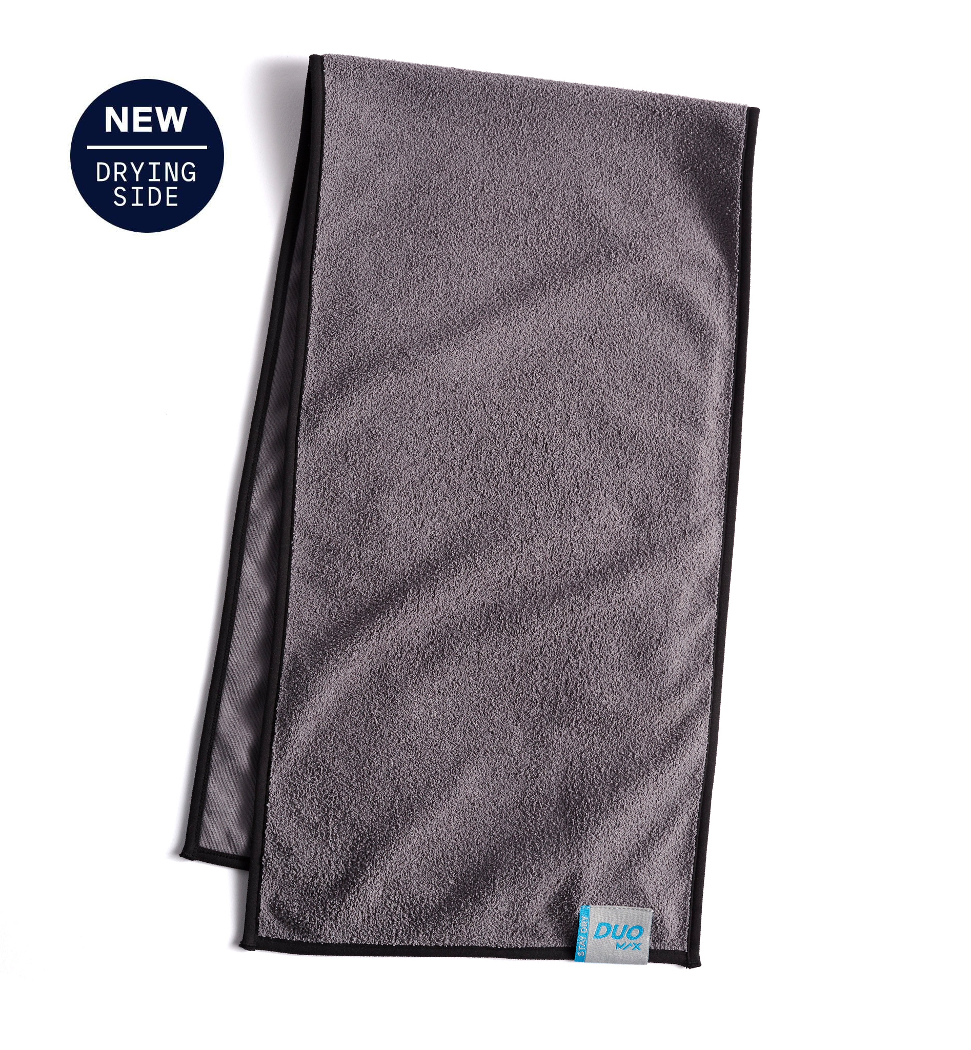 Dual Action Cooling & Drying Towel Towels MISSION One Size Charcoal / Black 