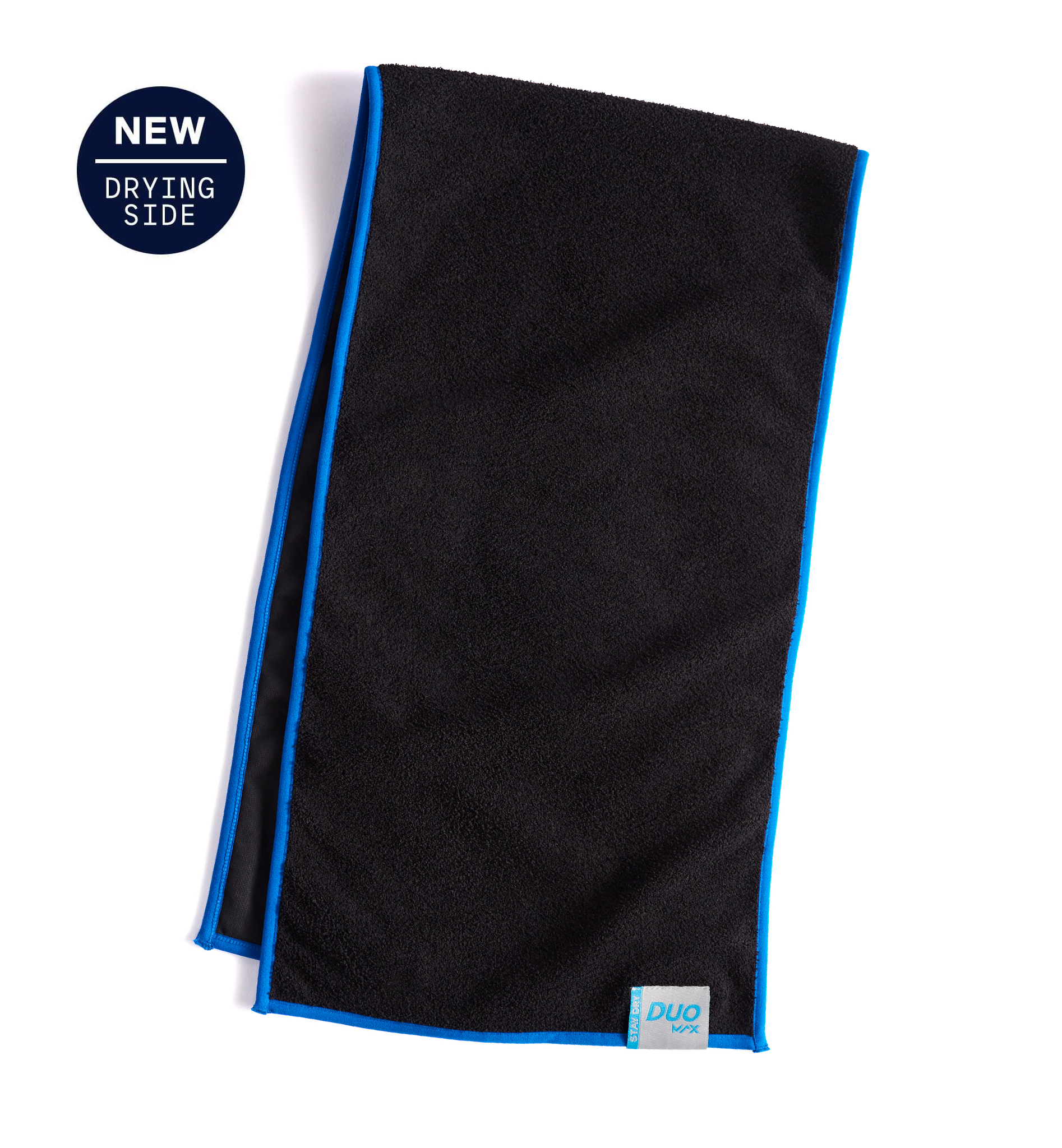 Dual Action Cooling & Drying Towel Towels MISSION One Size Black / Lapis Blue 