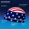 Cooling Helmet Liner Caps MISSION   