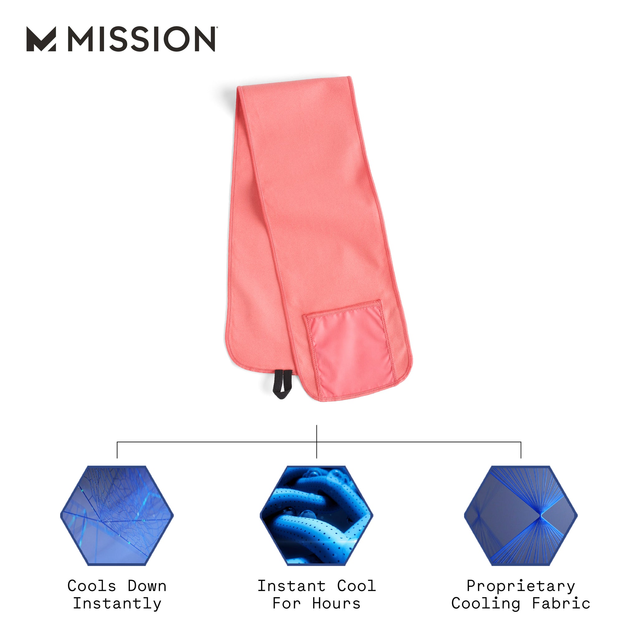 Hot Flash Relief Cooling Towel Towels MISSION   