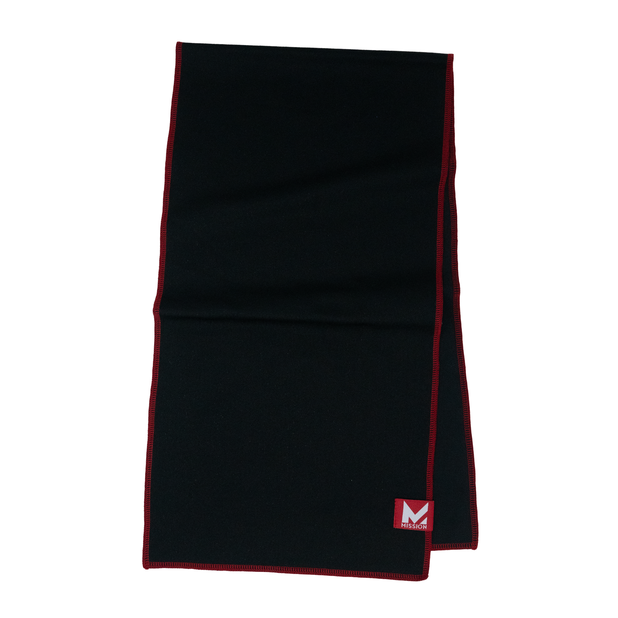 Max Plus Cooling Towel Towels MISSION One Size Black / Tango Red 