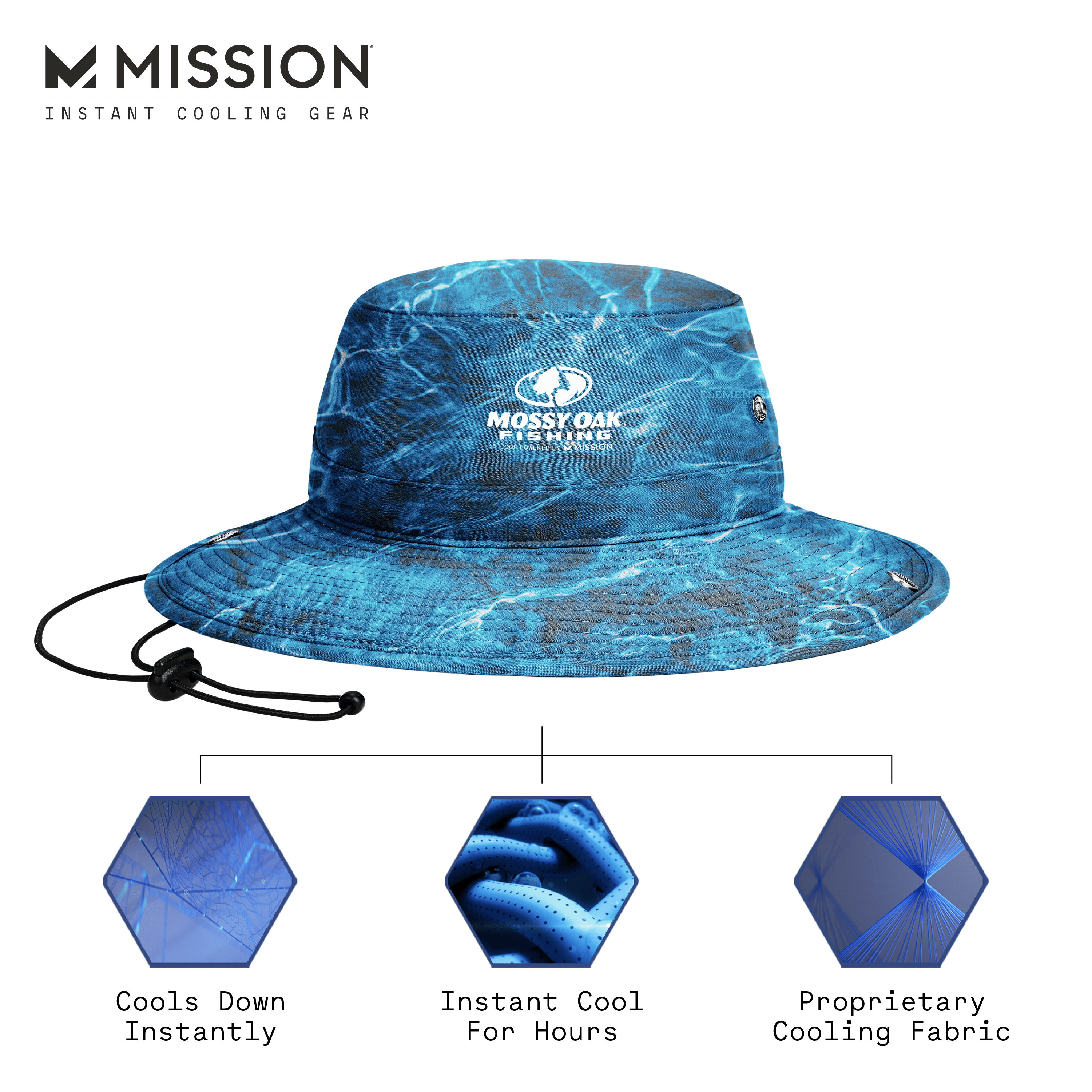 Mossy Oak™ Cooling Bucket Hat Cooling Bucket Hat Mission   