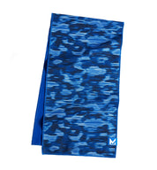 Max Plus Cooling Towel Towels MISSION One Size Mirage Camo Blue 