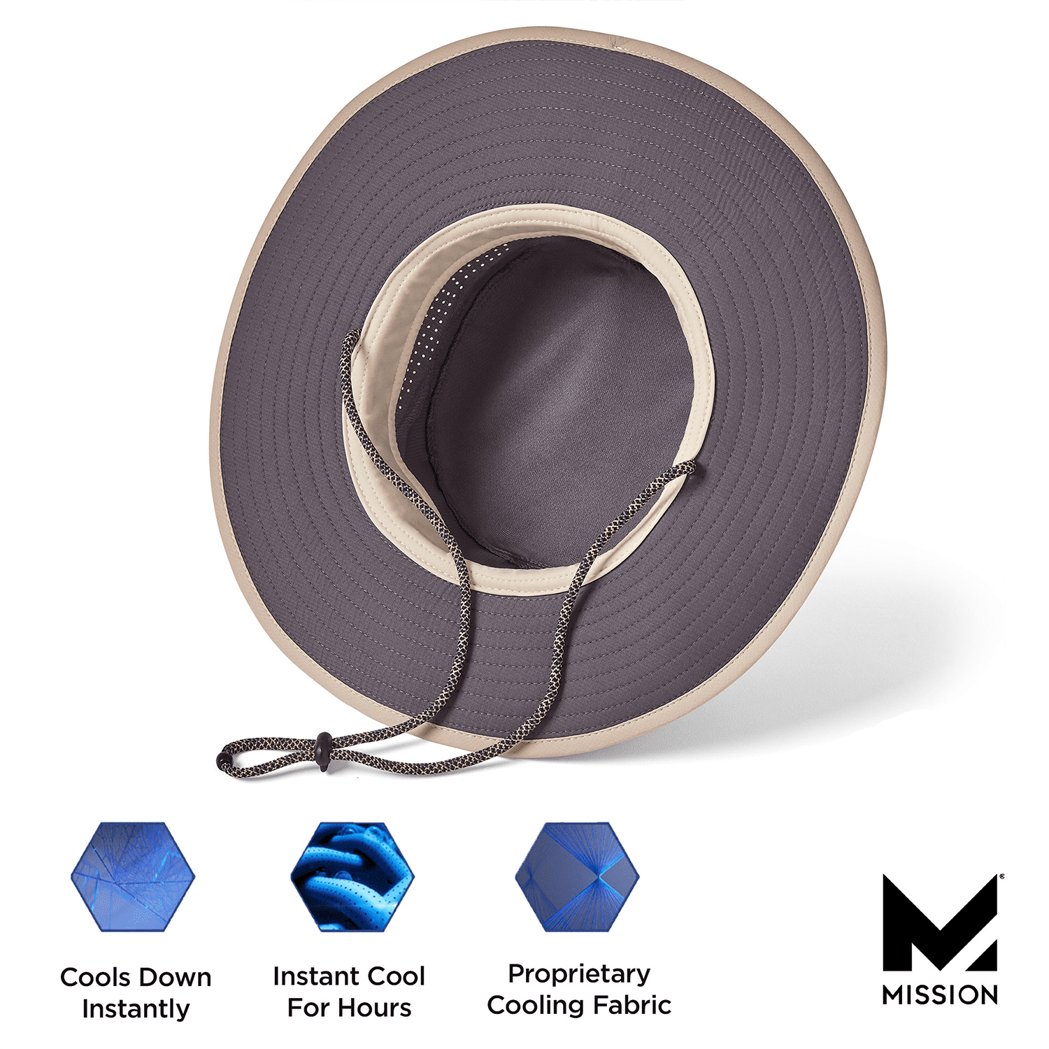 Cooling Elevation Hat Wide Brim Hats MISSION   
