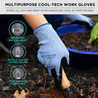 Cool-Tech Work Gloves - 2 Pack Gloves MISSION   