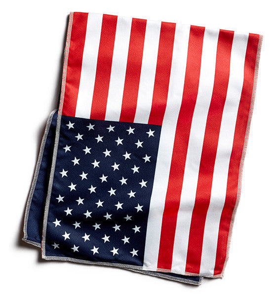 Enduracool Microfiber Cooling Towel Towels MISSION USA Flag  