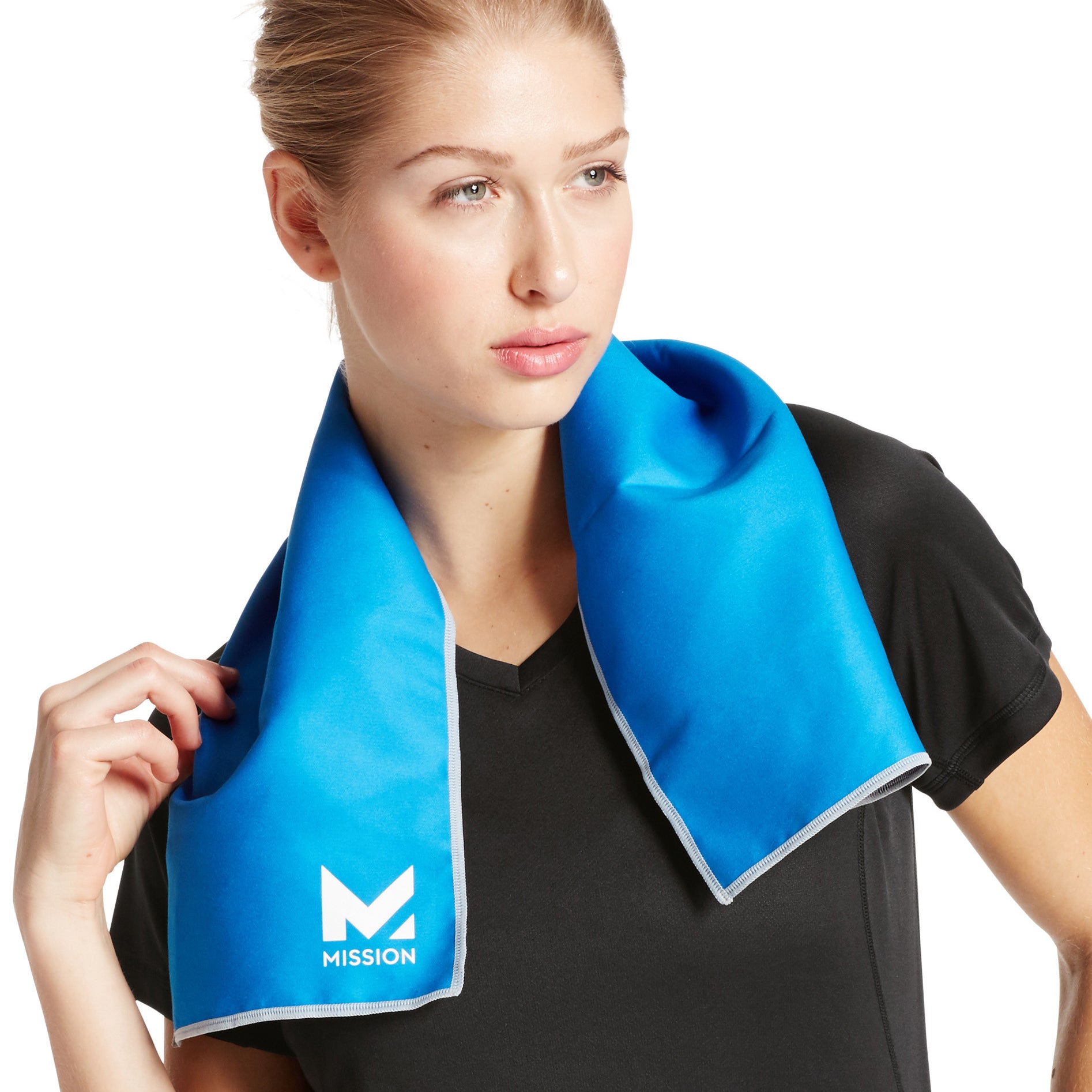 On-The-Go Cooling Towel | Mission Blue On-The-Go Cooling Towel MISSION   