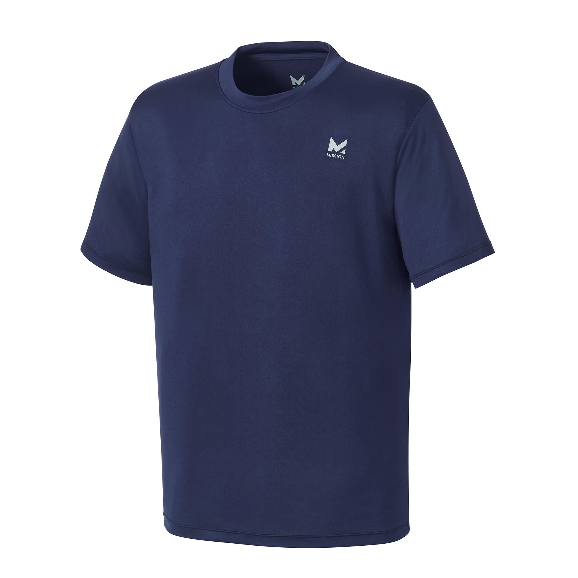 Cooling Performance Shirt Shirts MISSION Navy L 