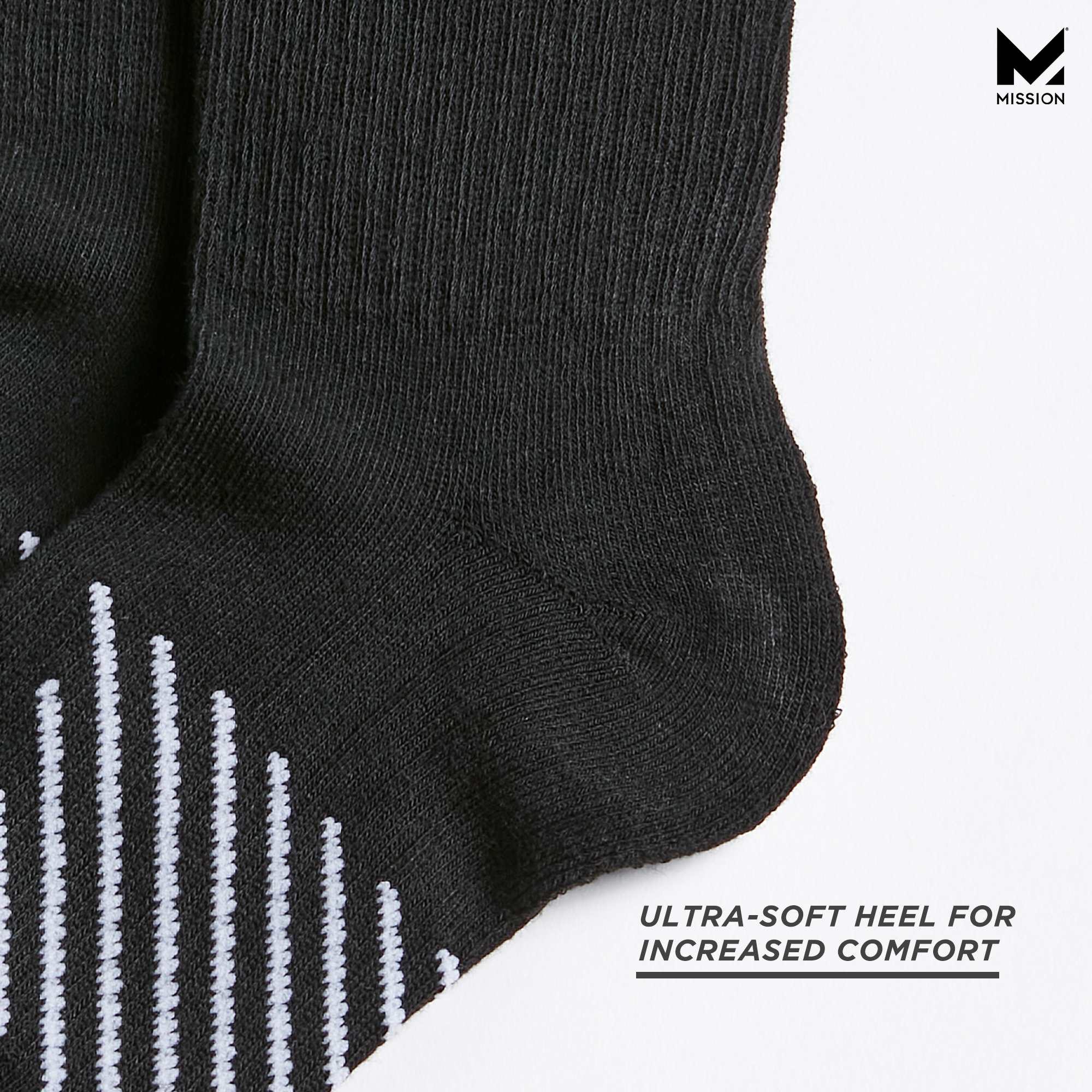 Lightweight Crew Socks - 2 Pairs Socks MISSION   
