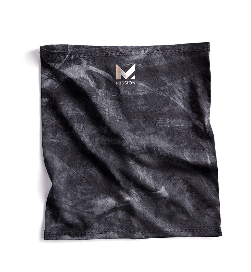 Youth Cooling Compact 6-in-1 Gaiter Neck Gaiters MISSION One Size Pulse Triple Black 