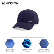 Cooling Vented Performance Hat Caps MISSION   