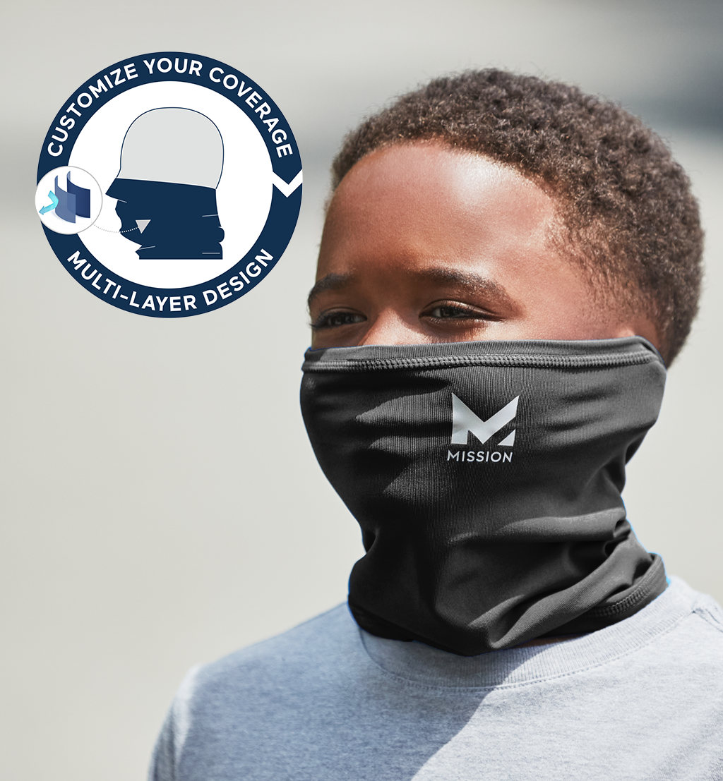 YMCA GIVE BACK KIT | Multi-Layer Youth 6-in-1 Gaiter | 2-PACK  MISSION   
