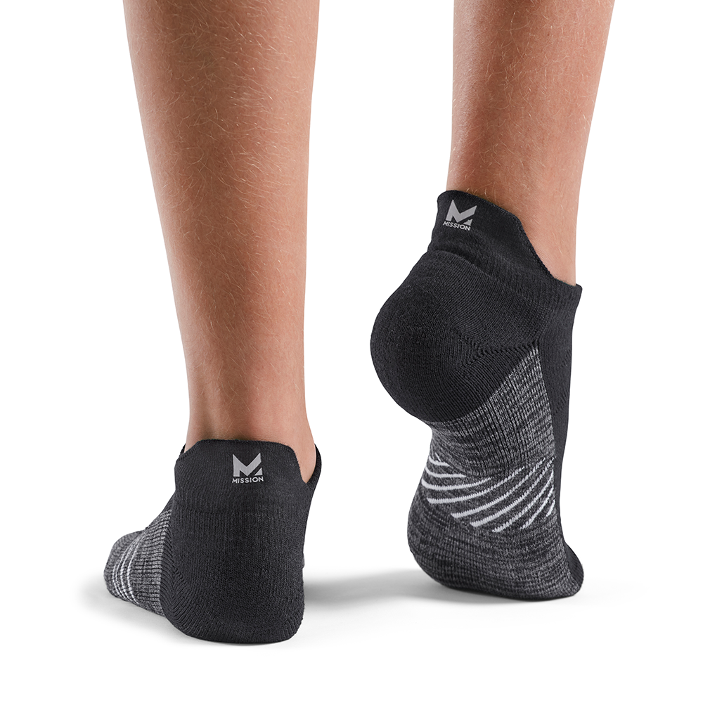 Lightweight Heel Tab Socks - 2 Pairs Socks MISSION   