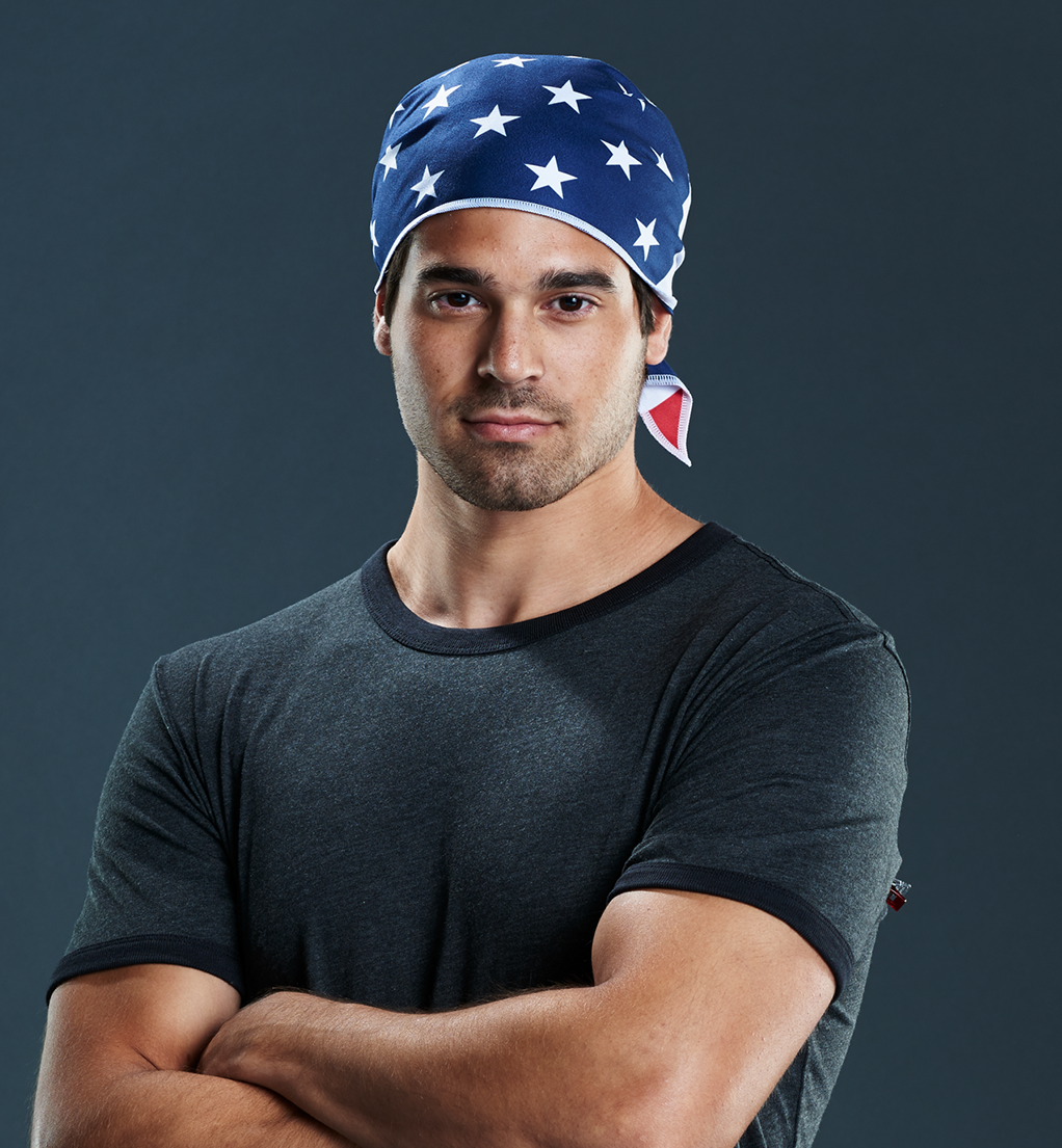Cooling Bandana | USA Flag Cooling Bandana MISSION   