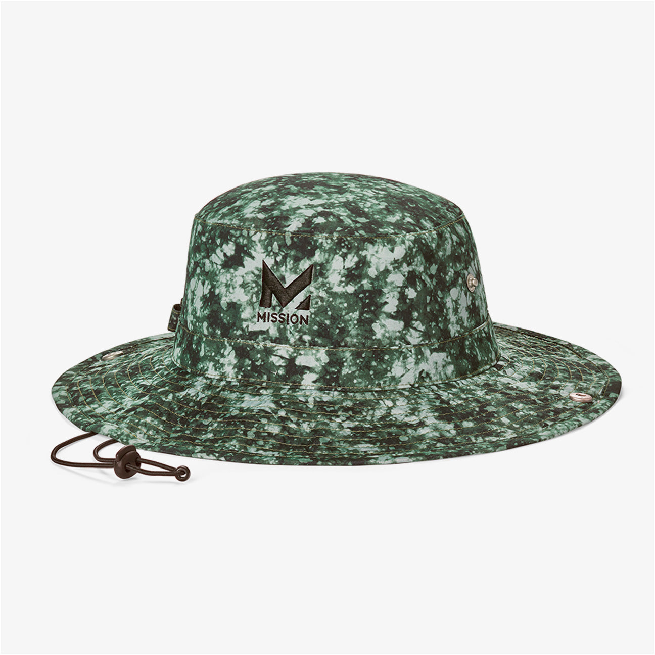 Cooling Bucket Hat Wide Brim Hats MISSION One Size Ash Ice Green Bay 