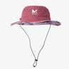 Cooling Bucket Hat Wide Brim Hats MISSION One Size Maroon Lilas 
