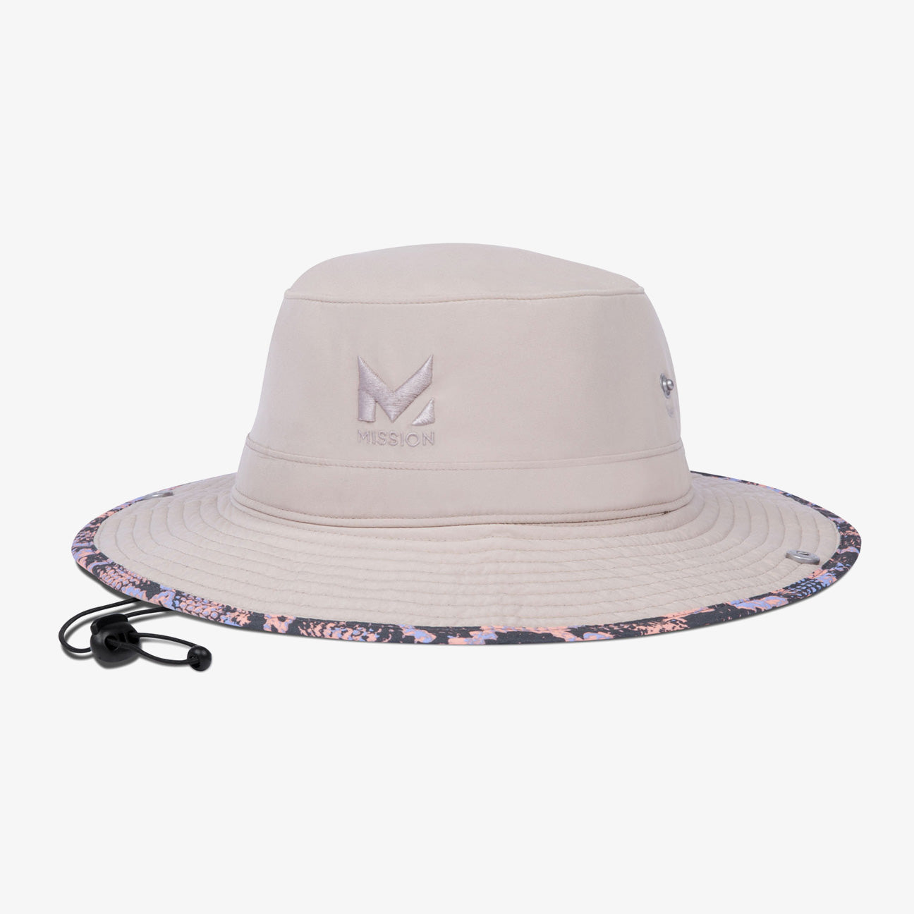 Cooling Bucket Hat Wide Brim Hats MISSION One Size Reptilia Punch 
