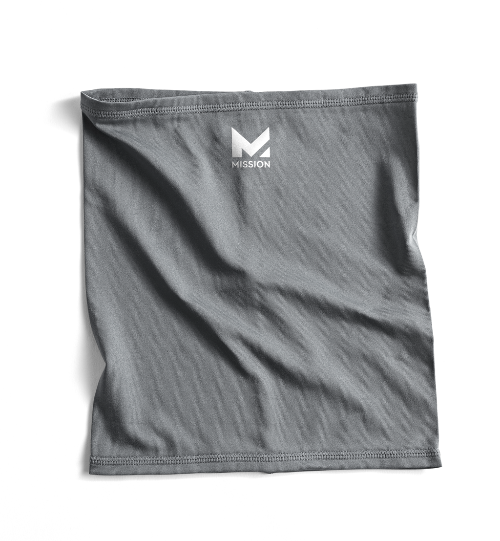 Youth Cooling Compact 6-in-1 Gaiter Neck Gaiters MISSION One Size Charcoal 