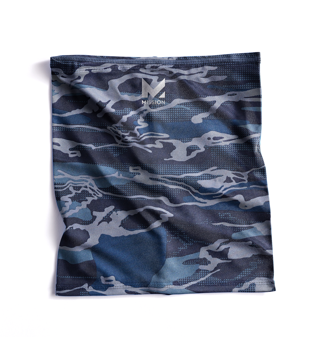 Youth Cooling Compact 6-in-1 Gaiter Neck Gaiters MISSION One Size Matrix Camo Bering Sea 