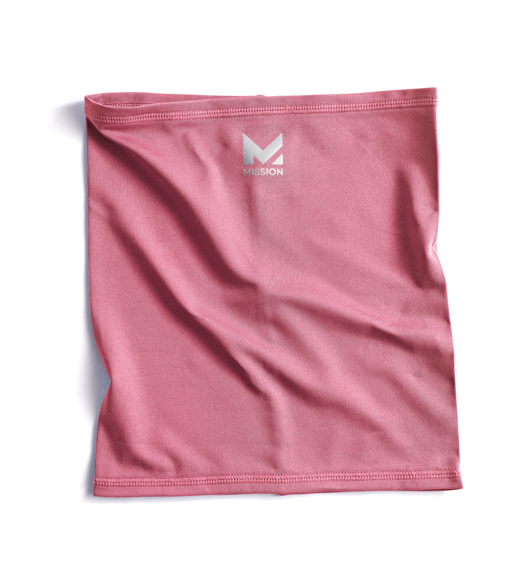 Youth Cooling Compact 6-in-1 Gaiter Neck Gaiters MISSION One Size Pink 